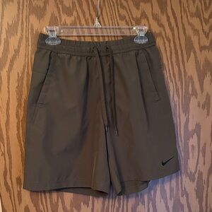 Nike Men's Dark Green Athletic Shorts